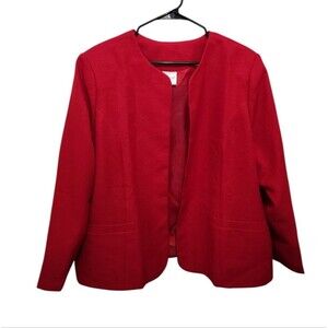 Bedford Fair Open Front Blazer 22W